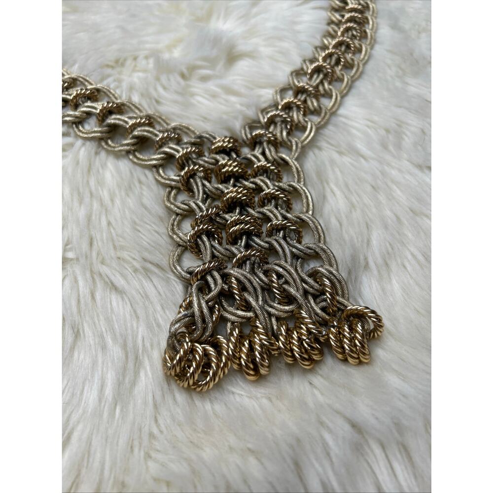Raoul Calabro Chain Link Necklace RARE 1960s Vintage